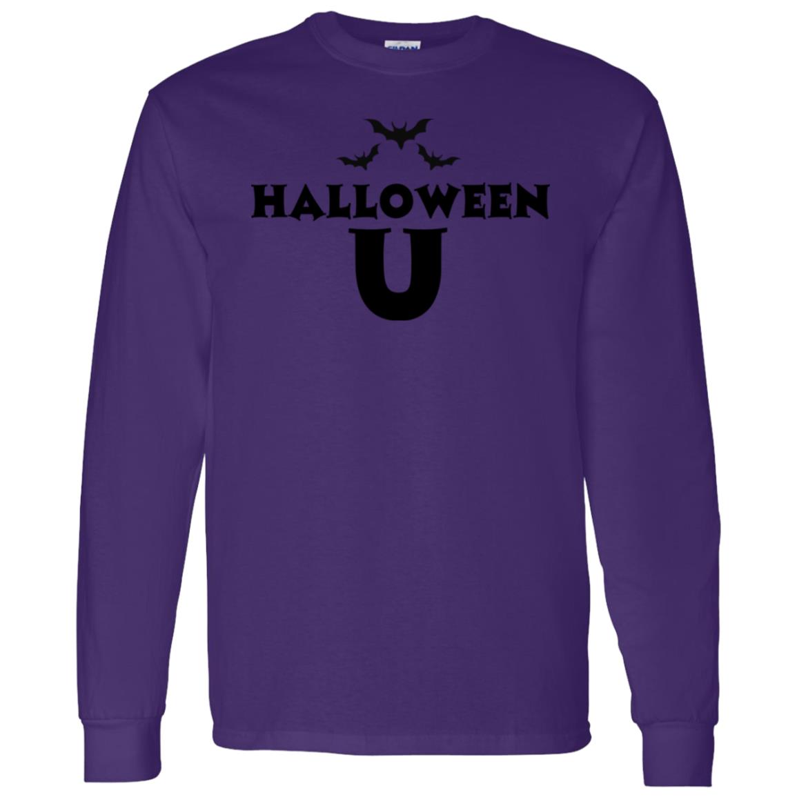 Halloween U T Shirt Halloween U Long Sleeve T-Shirt 5.3 oz.