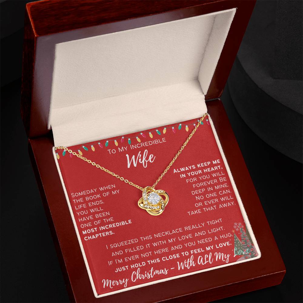 To My Incredible Wife - Merry Christmas With All My Love
