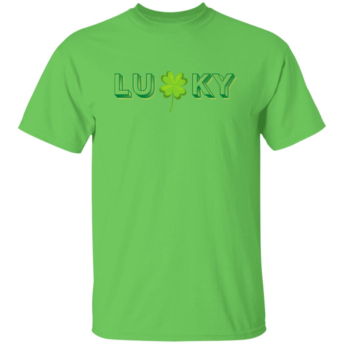 Lu ky T Shirt LUCKY T-Shirt - St. Patrick's Day Lucky Clover Shirt