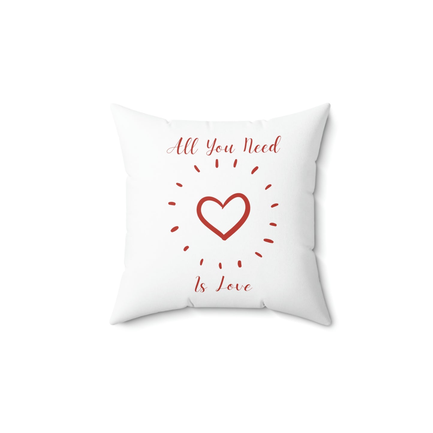 Spun Polyester Square Pillow