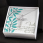 Faith - CZ Cross Necklace - All Our Love Mom and Dad