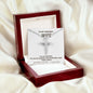 To My Amazing Wife - Happy Easter - CZ Cross Necklace