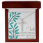 Faith - CZ Cross Necklace - All Our Love Mom and Dad