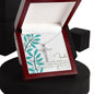 Faith - CZ Cross Necklace - All Our Love Mom and Dad