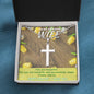 To My Amazing Wife - Happy Easter - Stainless Cross Necklace