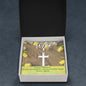 To My Amazing Wife - Happy Easter - Stainless Cross Necklace