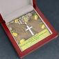 To My Amazing Wife - Happy Easter - Stainless Cross Necklace