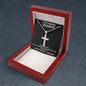 To My Amazing Soulmate - Happy Easter I Love You - Stainless Cross Necklace