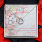 To Our Amazing Daughter - Happy Easter - Lucky in Love Necklace - Love Mom & Dad