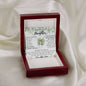 To My Beautiful Daughter - Lucky In Love Necklace - Happy St. Patrick's Day