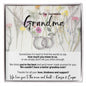 To Our Incredible Grandma - The Perfect Pair Necklace