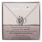To My Partner In Crime - The Perfect Pair Necklace