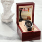 TO My Amazing Husband - You're My Rock! - Men's Openwork Watch