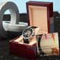 TO My Amazing Husband - You're My Rock! - Men's Openwork Watch