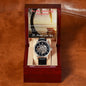 TO My Amazing Husband - You're My Rock! - Men's Openwork Watch