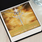 To My Amazing Wife - Happy Easter - Faith Cross Necklace