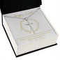Faith Cross Necklace - Happy Easter - Love Mom & Dad