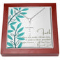 Faith Cross Necklace - All Our Love - Mom & Dad