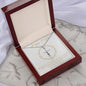 Faith Cross Necklace - Happy Easter - Love Mom & Dad