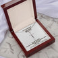 To My Amazing Wife - Happy Easter I Love You - Faith Cross Necklace