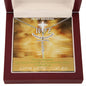 To My Amazing Wife - Happy Easter - Faith Cross Necklace