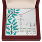 Faith Cross Necklace - All Our Love - Mom & Dad