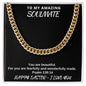 To My Amazing Soulmate - Happy Easter I Love You - Cuban Chain Necklace