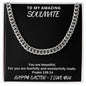 To My Amazing Soulmate - Happy Easter I Love You - Cuban Chain Necklace