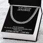 To My Amazing Soulmate - Happy Easter I Love You - Cuban Chain Necklace