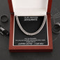 To My Amazing Soulmate - Happy Easter I Love You - Cuban Chain Necklace