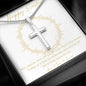 Happy Easter - Stainless Steel Cross - Love Mom & Dad