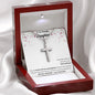To Our Beautiful Daughter - Stainless Steel Cross Necklace