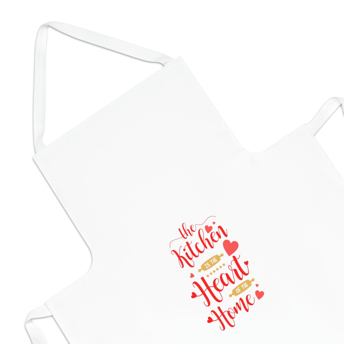 The Kitchen Is The Heart of The Home - Adult Apron