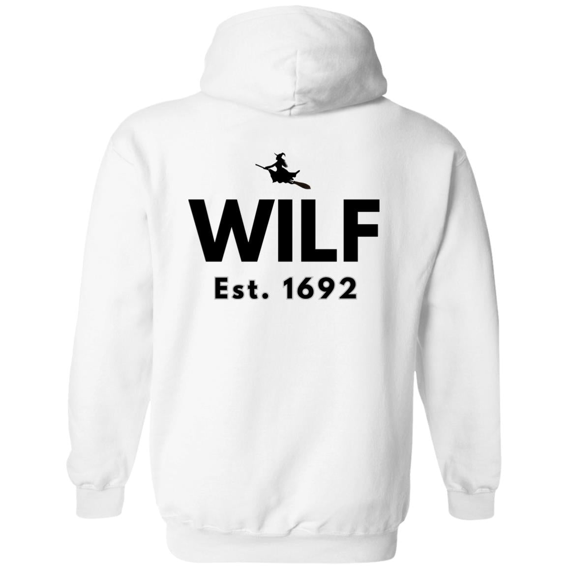 WILF w witch logo WILF Est. 1682 Hoodie Sweatshirt