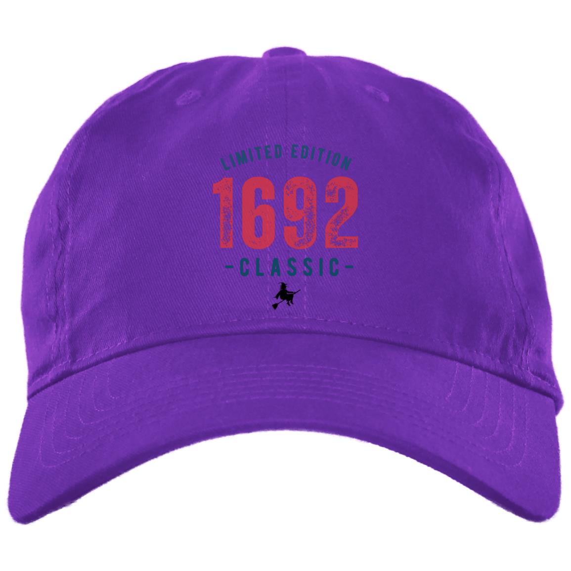 Limited Edition 1692 Classic Witch T Shirt Limited Edition 1692 Classic Witch Embroidered Brushed Twill Unstructured Dad Cap