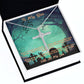 To My Boo - With All My Love Cross Necklace