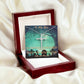 To My Boo - With All My Love Cross Necklace