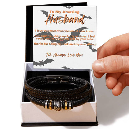To My Amazing Husband - Love You Forever Bracelet