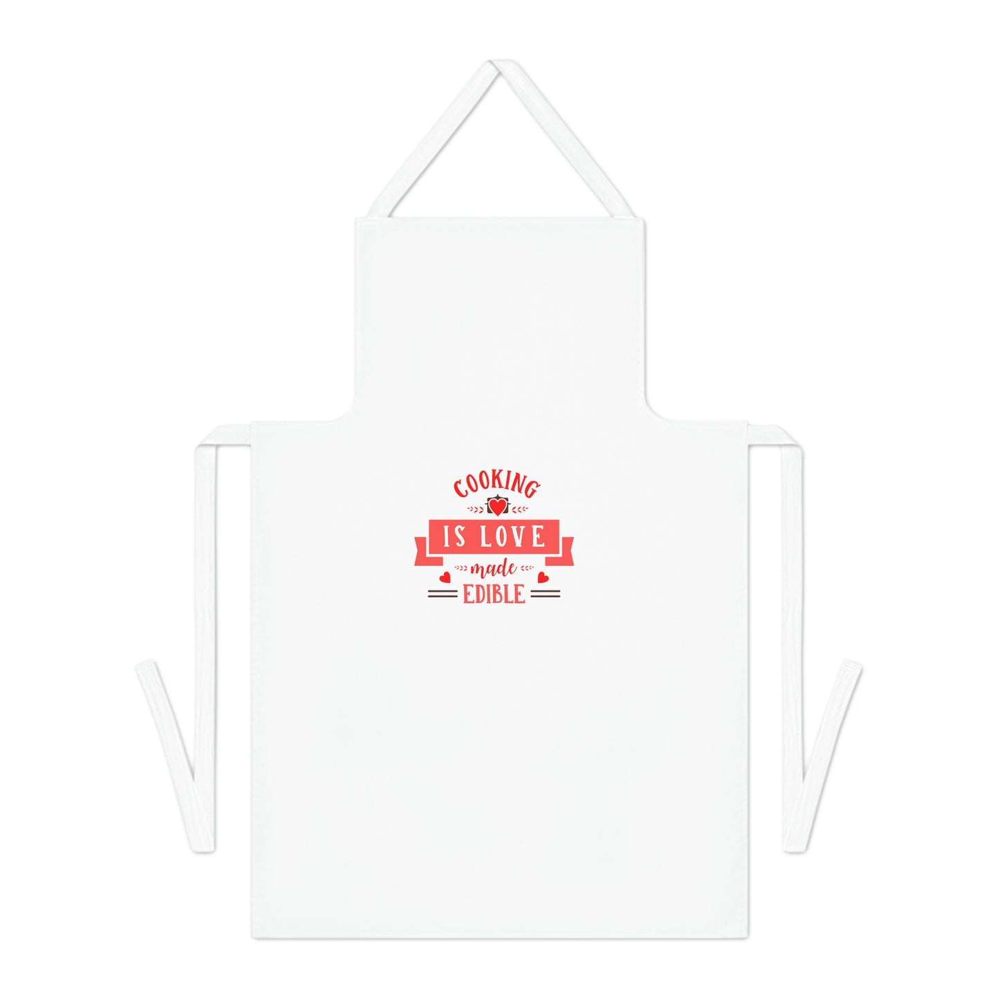 Cooking Is Love Made Edible - Adult Apron