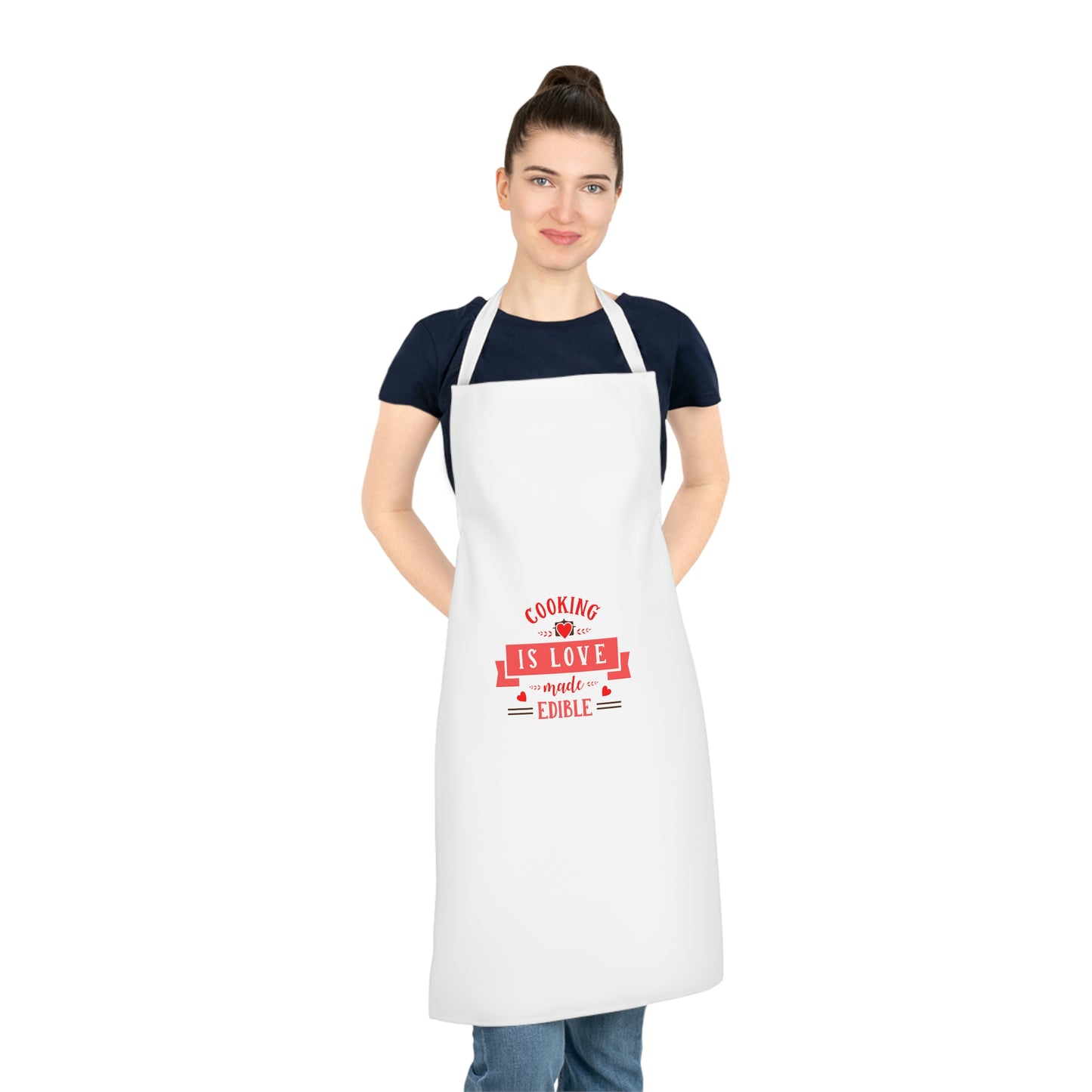 Cooking Is Love Made Edible - Adult Apron