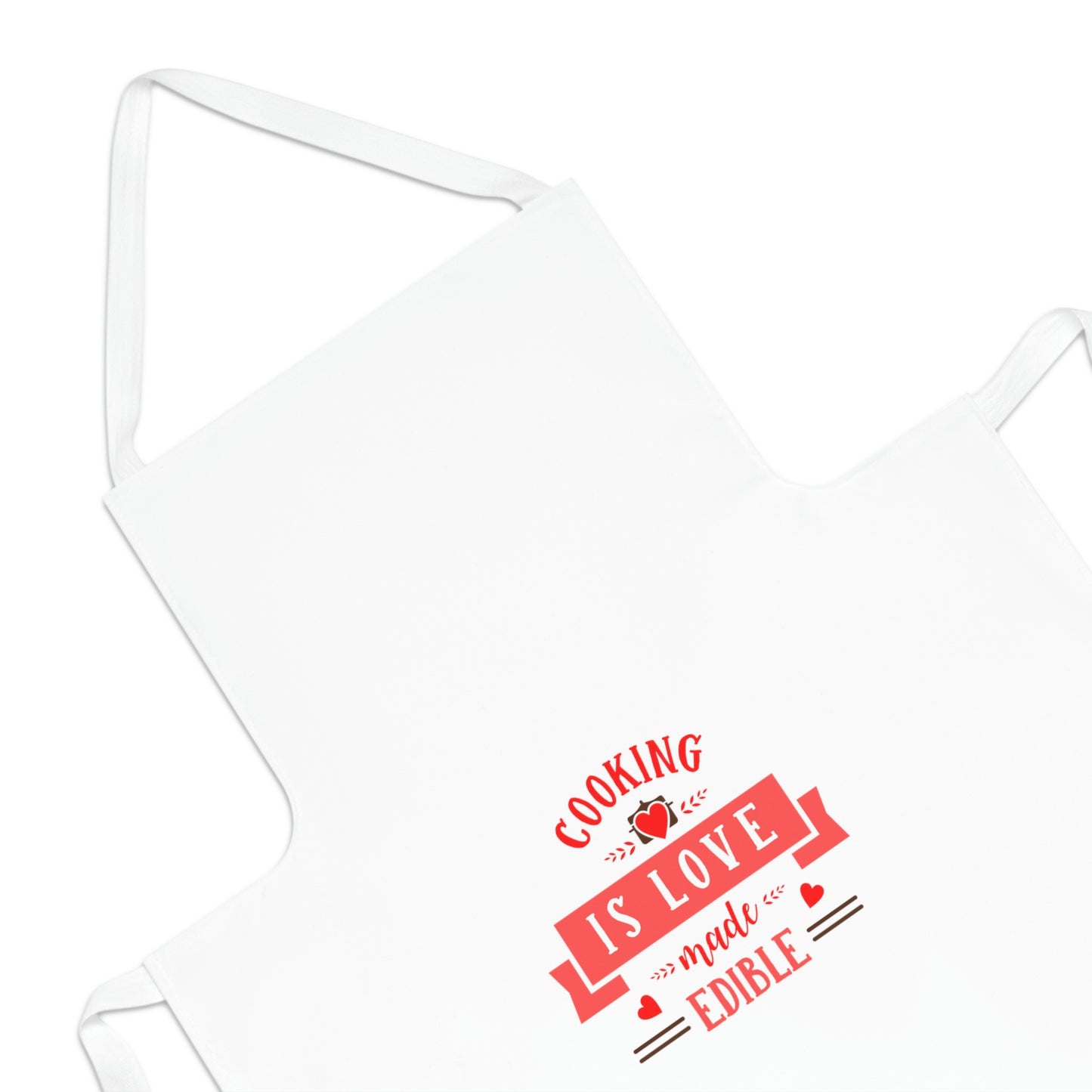 Cooking Is Love Made Edible - Adult Apron