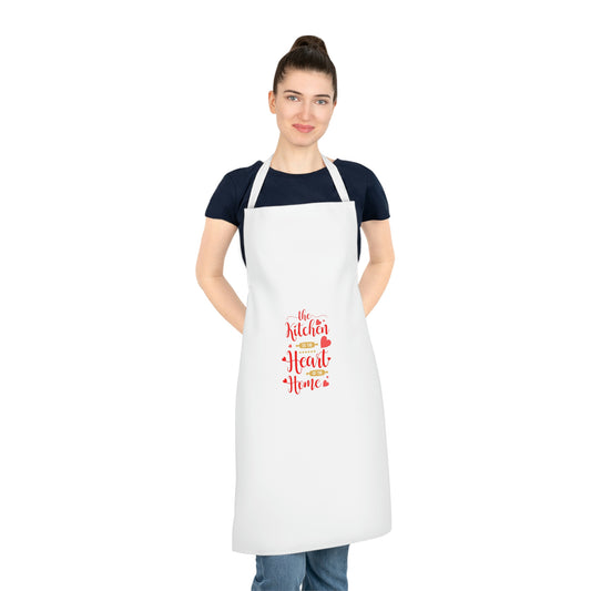 The Kitchen Is The Heart of The Home - Adult Apron