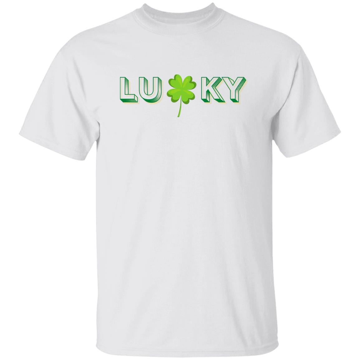 Lu ky T Shirt LUCKY T-Shirt - St. Patrick's Day Lucky Clover Shirt