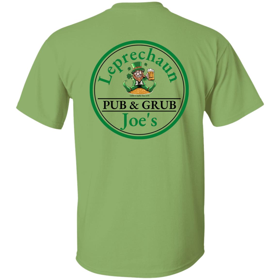 _Leprechaun Joe's Logo T Shirt Leprechaun Joe's Pub & Grub T-Shirt - St. Patrick's Day T-Shirt