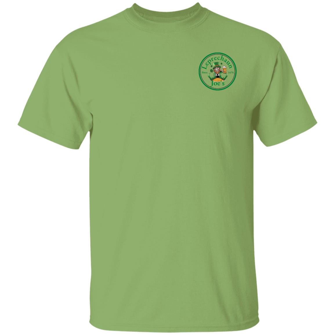 _Leprechaun Joe's Logo T Shirt Leprechaun Joe's Pub & Grub T-Shirt - St. Patrick's Day T-Shirt