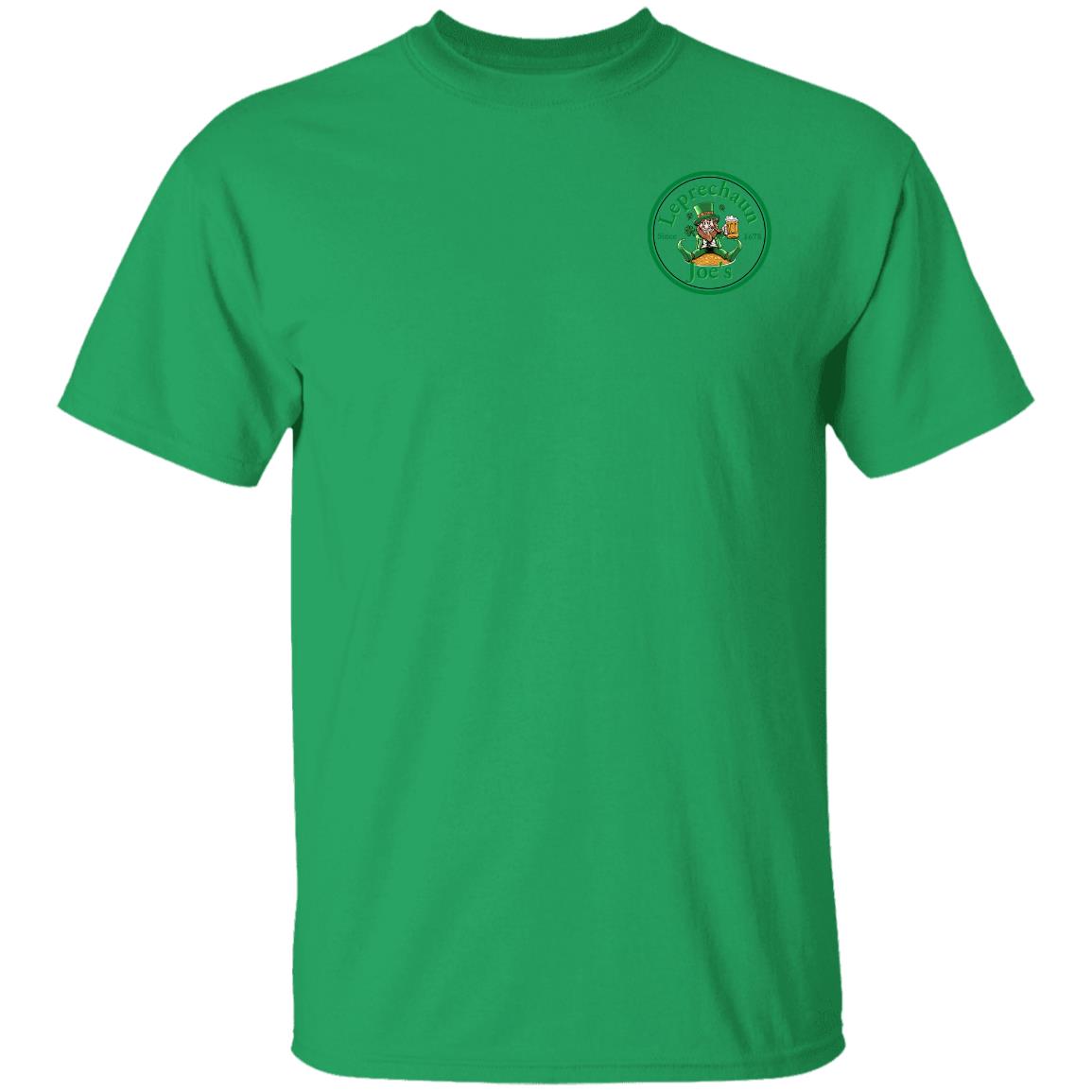 _Leprechaun Joe's Logo T Shirt Leprechaun Joe's Pub & Grub T-Shirt - St. Patrick's Day T-Shirt