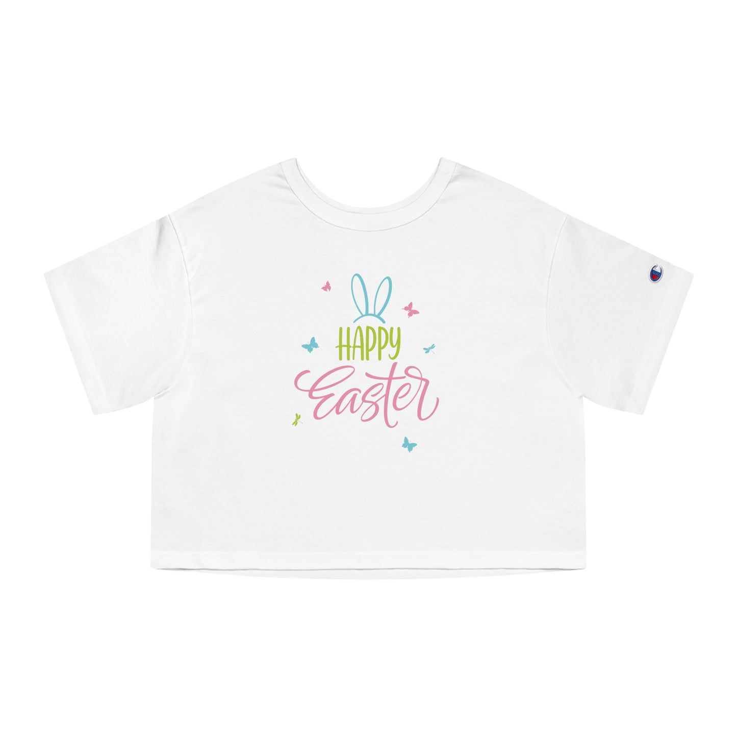 Happy Easter - Women's Heritage Cropped T-Shirt
