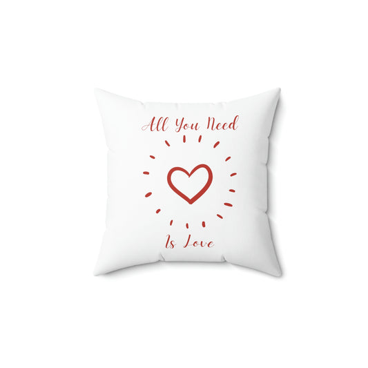 Spun Polyester Square Pillow
