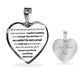 We've Watched You Grow Into the Most Amazing Woman - From Mom and Dad - Heart Necklace