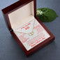To My Incredible Wife - Happy Valentine's Day - Everlasting Love 10K Solid gold hearts